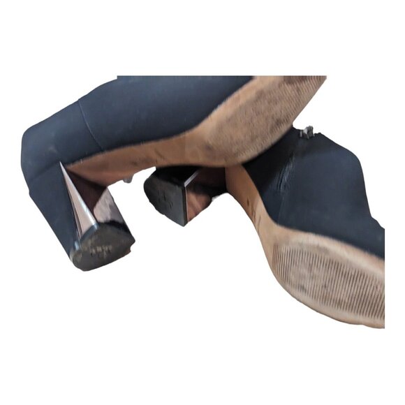 Donald J Pliner Womens Black High Heel Shoe Wedge Size‎ 10 - Picture 16 of 16